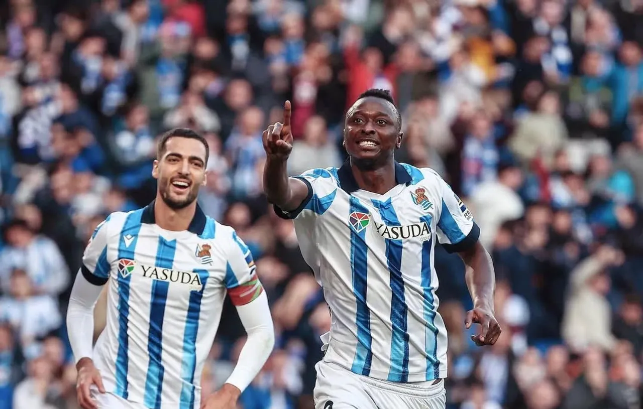 Nigerian striker Sadiq stunning backheel wins La Liga Goal of the Month